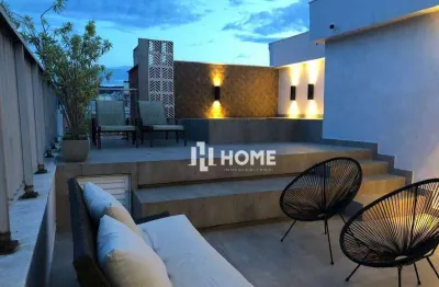 Linda cobertura com 3 dormitórios à venda, sendo 1 suíte, 260 m² por r$ 3.200.000 - icaraí - niterói/rj