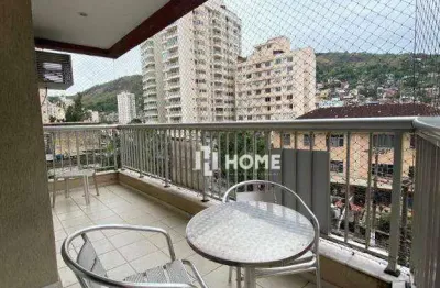Apartamento com 3 dormitórios à venda, 94 m² por r$ 700.000,00 - santa rosa - niterói/rj