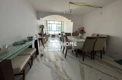 Lindo apartamento com vista mar com 4 dormitórios à venda, sendo 1 suíte, 180 m² por r$ 1.800.000 - icaraí - niterói/rj