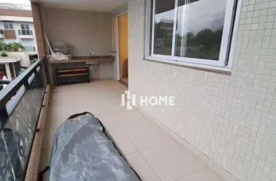 Excelente apartamento com 4 dormitórios à venda, sendo 2 suítes, 129 m² por r$ 2.400.000 - camboinhas - niterói/rj