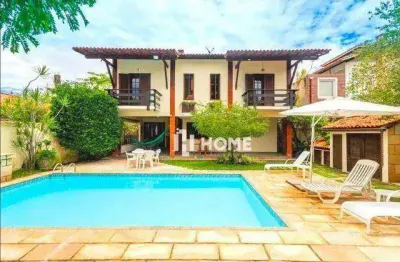 Excelente casa com 3 dormitórios à venda, sendo 2 suítes, 300 m² por r$ 2.520.000 - camboinhas - niterói/rj