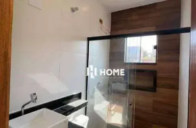 Casa 500 mts da praia, com 3 dormitórios, 1 suíte, à venda, 100 m² por r$ 520.000 - jardim atlântico leste (itaipuaçu) - maricá/rj