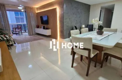 Apartamento com 4 dormitórios à venda, com 2 suítes e 2 vagas, 189 m² por r$ 1.650.000 - icaraí - niterói/rj