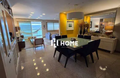 Lindíssimo apartamento com 4 dormitórios à venda, sendo 2 suítes e 4 vagas, 180 m² por r$ 2.500.000 - boa viagem - niterói/rj