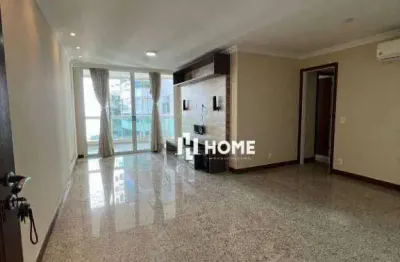 Excelente apartamento com 3 dormitórios à venda, sendo 2 suítes e 2 vagas, 120 m² por r$ 1.200.000 - icaraí - niterói/rj