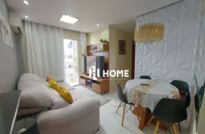 Apartamento com 2 dormitórios à venda, 50 m² por r$ 289.490,00 - neves - são gonçalo/rj