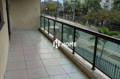 Lindo apartamento com 3 dormitórios à venda, sendo 1 suíte e 2 vagas, 120 m² por r$ 926.000 - itaipu - niterói/rj