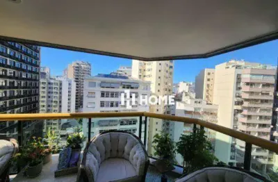 Excelente apartamento com 3 dormitórios à venda, sendo 2 suítes, 150 m² por r$ 2.900.000 - icaraí - niterói/rj