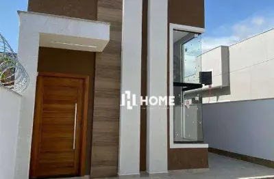 Casa com 3 dormitórios à venda, sendo 3 suítes, 94 m² por R$ 590.000 - Jardim Atlântico Oeste (Itaipuaçu) - Maricá/RJ