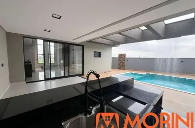 Casa alto padrão a venda 3 suites com closet no condomínio santa monica caç