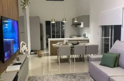 Casa térrea 3 dormitórios sendo 3 suites, condominio bela vista em caçapava