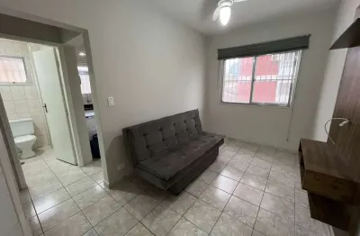 Apartamento para venda em praia grande, boqueirão, 1 dormitório, 1 banheiro, 1 vaga