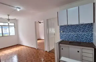 Apartamento para locação, canto do forte, 2 dormitórios, 1 banheiro, 1 vaga