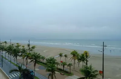 Apartamento para locação em praia grande, ocian, 1 dormitório, 1 banheiro, 1 vaga