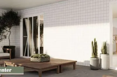 Apartamento com  102,20 m² - caiçara - praia grande sp