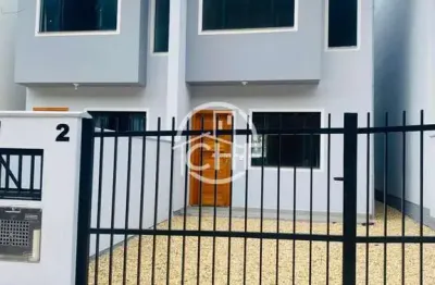 Sobrado novo com dois domitórios, rio branco, brusque - sc