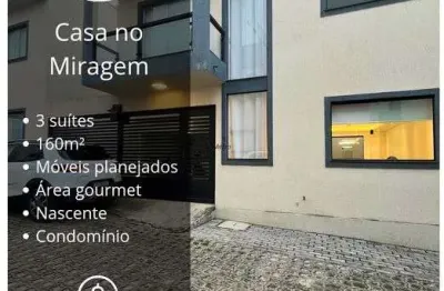 Casa em condomínio fechado com 3 quartos à venda na Rua Marta Maria de Jesus, 1, Buraquinho, Lauro de Freitas