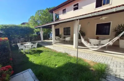 Casa com 4/4 para aluguel no condomínio foz do joanes