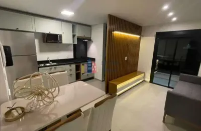 Apartamento nunca habitado mobiliado com 1vaga, 41m², locação r$ 4.600,00 + despesas - condomínio fiori alphaville - 18 do forte - barueri/sp
