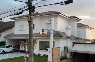 Casa com 4 suítes disponível, 450m² - r$ 14.500,00 locação e r$ 3.900.000,00 venda - residencial morada das flores, aldeia da serra/sant. de parnaíba