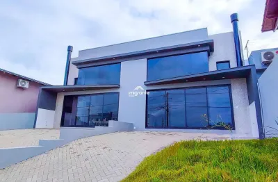 Casa contemporânea com 3 suítes em santa cruz do sul