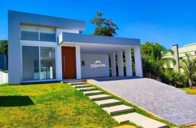 Excelente casa com 3 suítes no reserva dos pássaros
