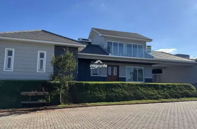 Casa imponente em terreno de esquina no condomínio belle ville