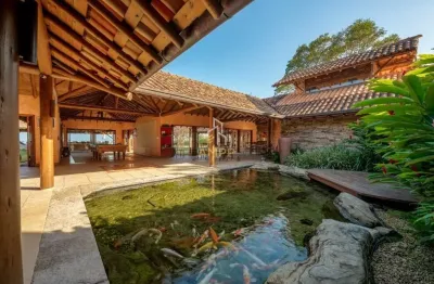 Casa com 11 quartos à venda na rua miguel victor basile, 001, loteamento roteiro do sol, caraguatatuba por r$ 65.000.000