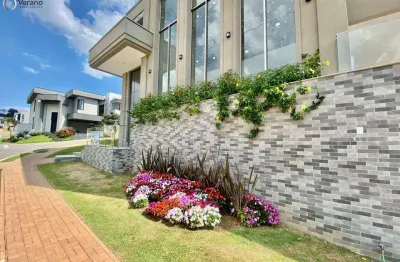 Casa com 4 suítes no condomínio brisas jundiaí, jardim samambaia, jundiaí-sp