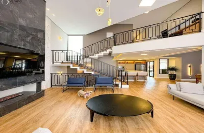 Casa alto padrão com 3 quartos, 280m2 de construção, no condomínio brisas jundiaí