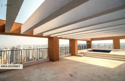 Cobertura duplex lindenberg com 688m2, vista panorâmica 360 graus, próximo ao parque ibirapuera, sp