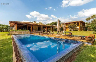 Casa de alto padrão à venda – quinta da baroneza, bragança paulista – 8 suítes, piscina e vista para a mata