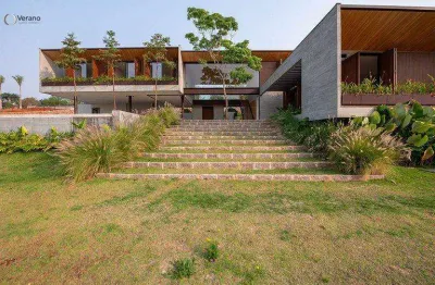 Casa contemporânea autoral – projeto padovani arquitetos na quinta da baroneza