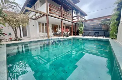 Casa em condomínio fechado com 5 quartos à venda na alameda patriarca josé marques, 747, camburi, são sebastião por r$ 7.300.000