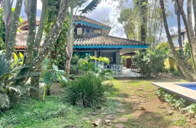 Casa em condomínio fechado com 5 quartos à venda no camburi, são sebastião  por r$ 9.600.000
