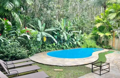 Casa em condomínio fechado com 6 quartos para alugar na avenida deble luíza derani, 3, baleia, são sebastião por r$ 23.000