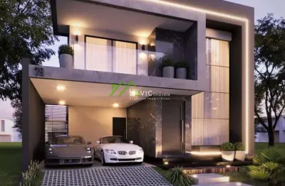 Sobrado para venda em ponta grossa, condomínio eos mirante, 4 dormitórios, 3 suítes