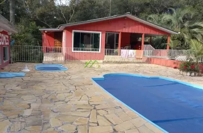 Chácara para venda em ponta grossa, area rural, 4 dormitórios, 2 banheiros, 1 vaga