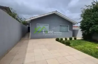 Casa para venda em ponta grossa, bairro santa mônica, 3 dormitórios, 1 suíte, 2 banheiros, 2 vagas