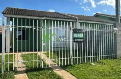 Casa para venda em ponta grossa, borsato/uvaranas, 2 dormitórios, 1 banheiro, 1 vaga