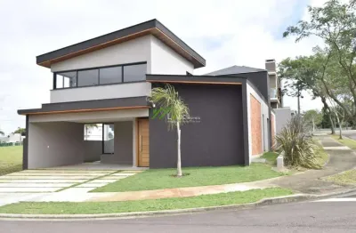 Casa térrea para venda em ponta grossa, condomínio alphaville, 2 dormitórios, 2 suítes, 3 banheiros, 2 vagas