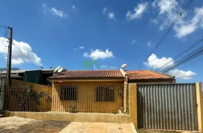 Casa para venda em ponta grossa, uvaranas, 3 dormitórios, 2 banheiros, 1 vaga