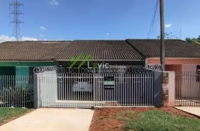 Casa para venda em ponta grossa, cará-cará, 2 dormitórios, 1 banheiro, 1 vaga