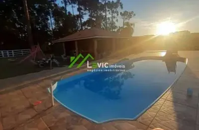 Chácara para venda em teixeira soares, area rural, 3 dormitórios, 1 suíte, 3 banheiros