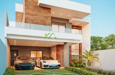 Sobrado em condomínio para venda em ponta grossa, oficinas, 3 dormitórios, 3 suítes, 3 banheiros, 2 vagas