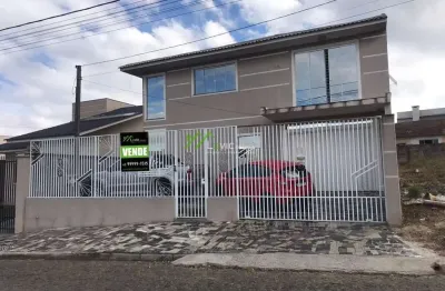Sobrado para venda em ponta grossa, chapada, 3 dormitórios, 1 suíte, 3 banheiros, 3 vagas