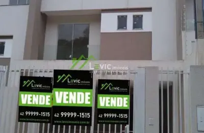 Sobrado para venda em ponta grossa, vila estrela, 3 dormitórios, 1 suíte, 2 banheiros, 2 vagas