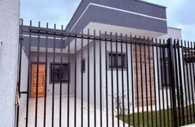 Casa para venda em ponta grossa, uvaranas, 3 dormitórios, 1 suíte, 1 banheiro, 1 vaga