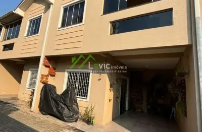 Sobrado para venda em ponta grossa, jardim carvalho, 3 dormitórios, 1 suíte, 2 banheiros, 1 vaga