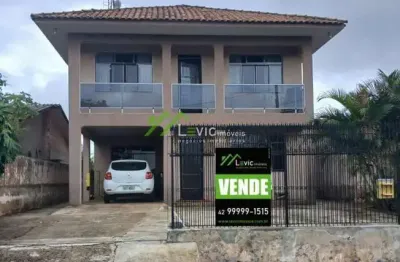 Sobrado para venda em ponta grossa, jardim carvalho, 3 dormitórios, 2 banheiros, 2 vagas